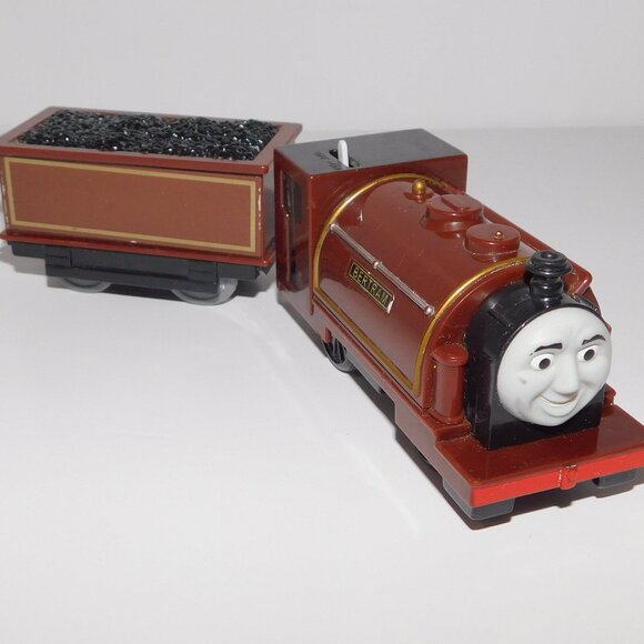Trackmaster Thomas Friends Motorized Train Engine 2009 Bertram & Tender WORKS - Picture 1 of 11